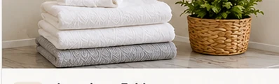 Neatly folded fresh laundry